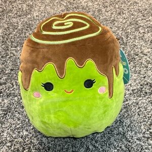 Squishmallows Malta Green and Brown Plush